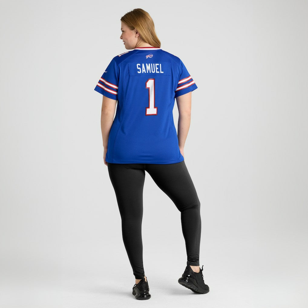 Curtis Samuel Buffalo Bills Women's Game Jersey - Royal Jerseys