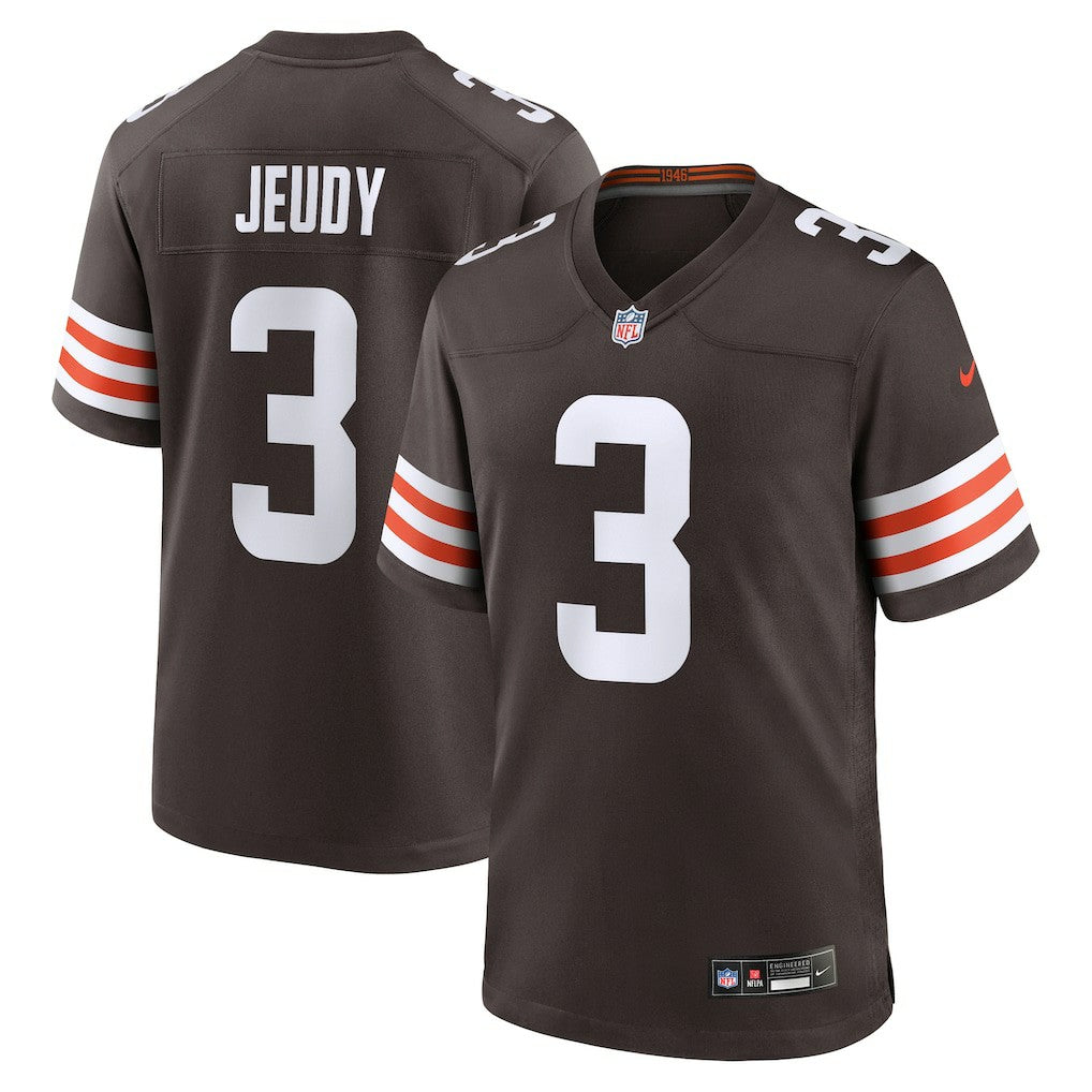 Jerry Jeudy Cleveland Browns Game Jersey - Brown Jerseys