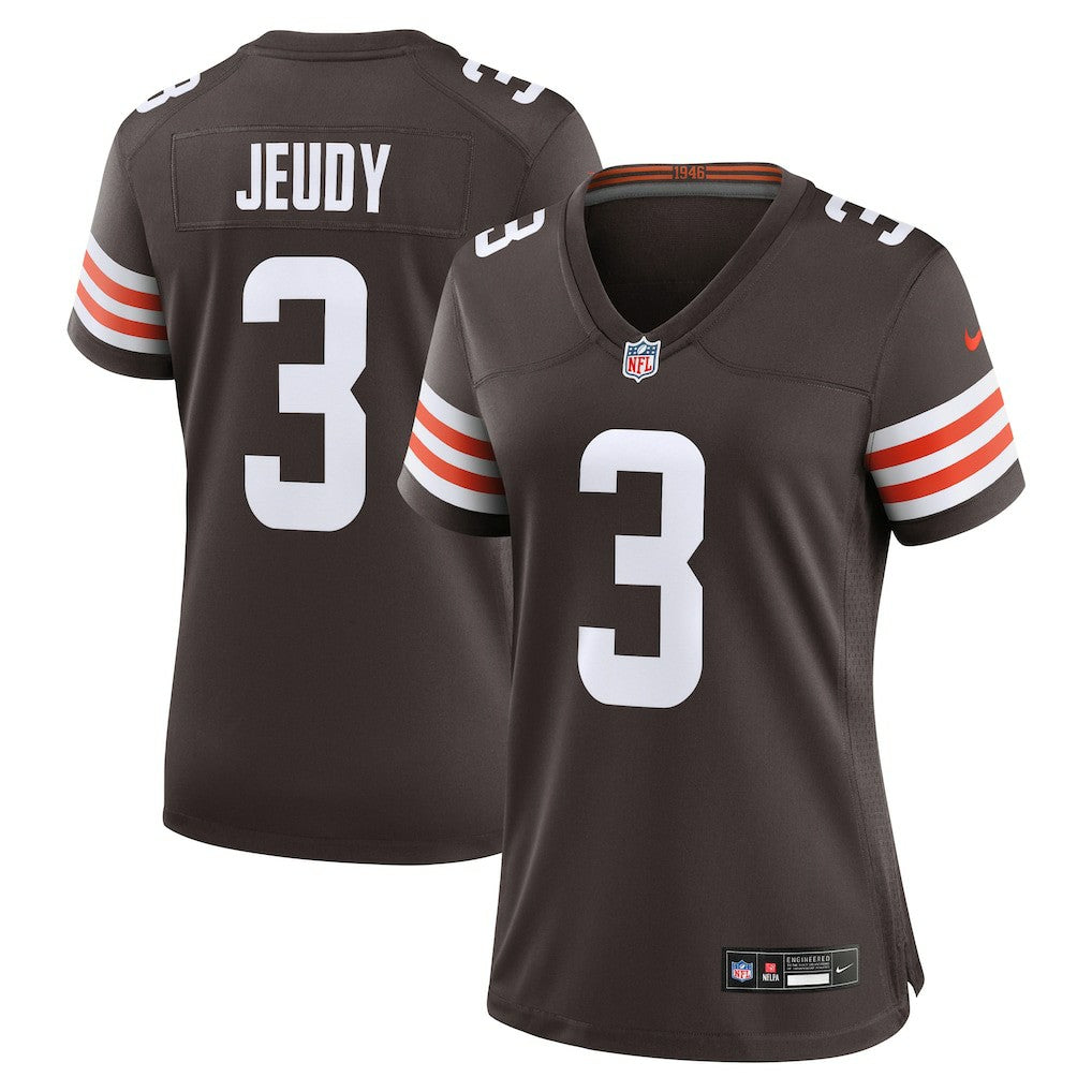 Jerry Jeudy Cleveland Browns Women's Game Jersey - Brown Jerseys