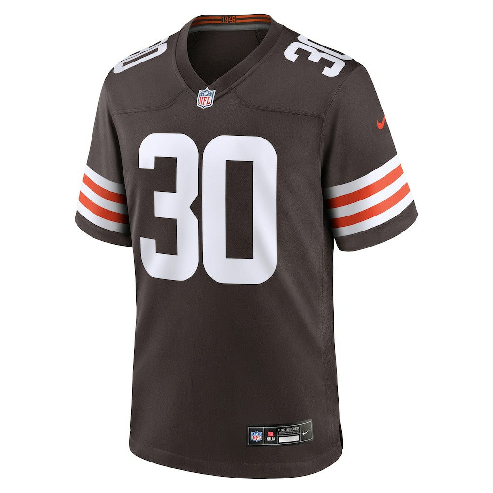 Devin Bush Cleveland Browns Game Jersey - Brown Jerseys