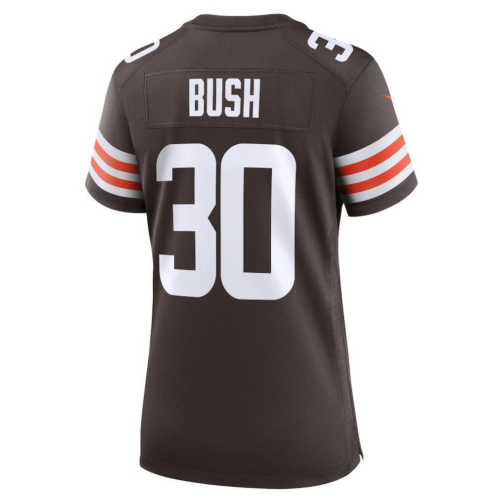 Devin Bush Cleveland Browns Women's Game Jersey - Brown Jerseys
