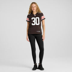Devin Bush Cleveland Browns Women's Game Jersey - Brown Jerseys