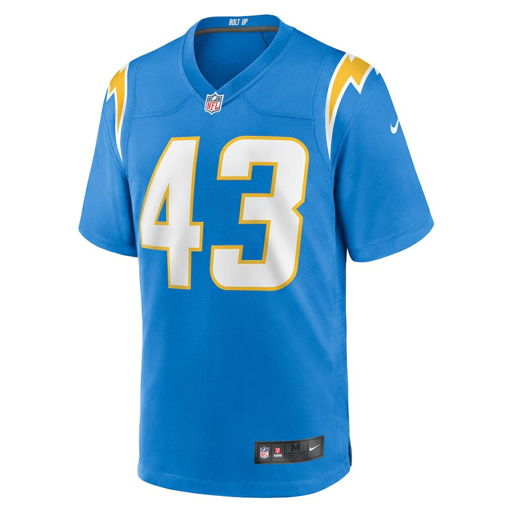Troy Dye Los Angeles Chargers Game Jersey - Powder Blue Jerseys