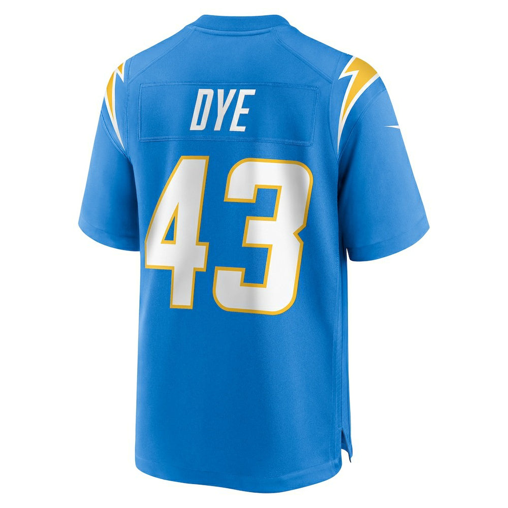 Troy Dye Los Angeles Chargers Game Jersey - Powder Blue Jerseys