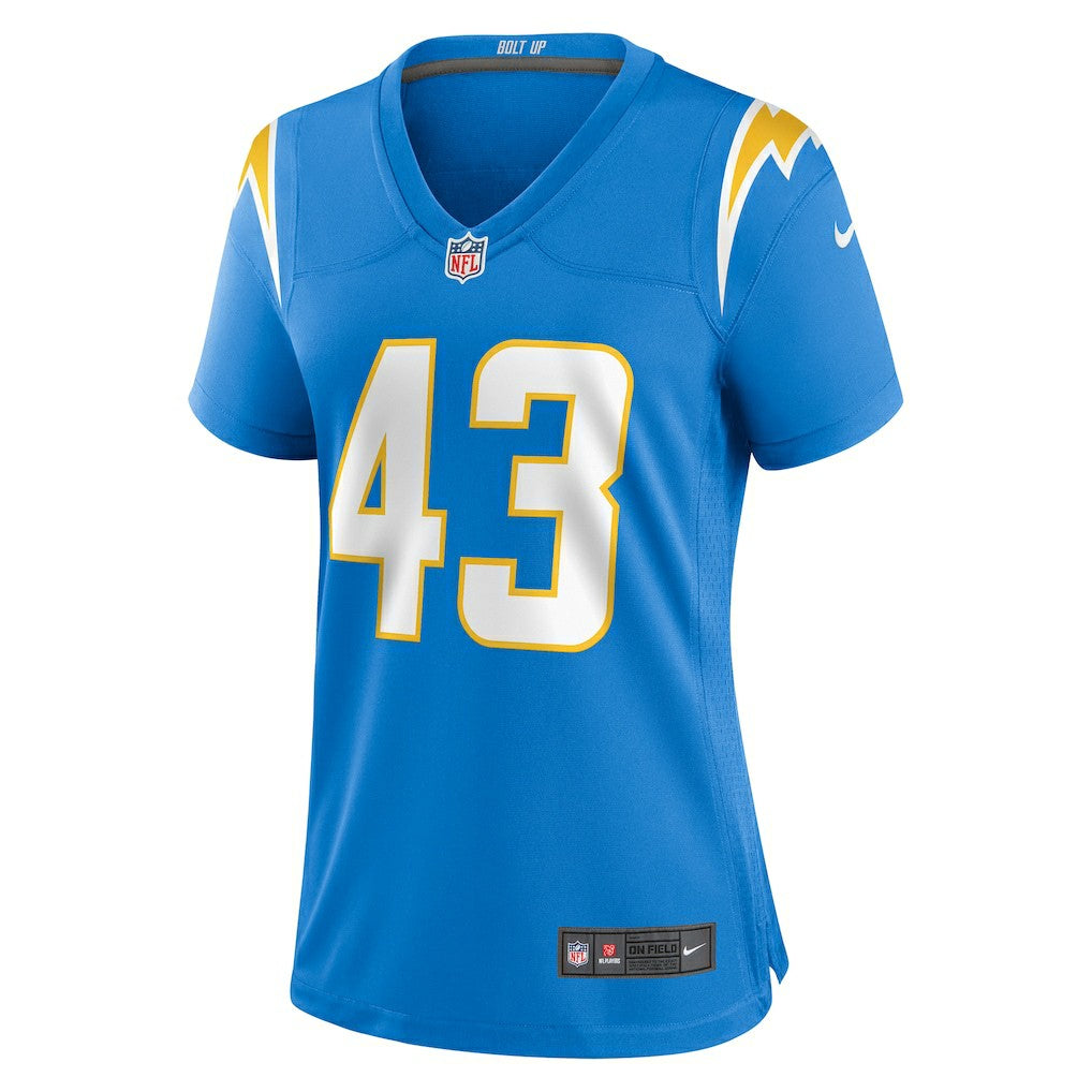 Troy Dye Los Angeles Chargers Women's Game Jersey - Powder Blue Jerseys