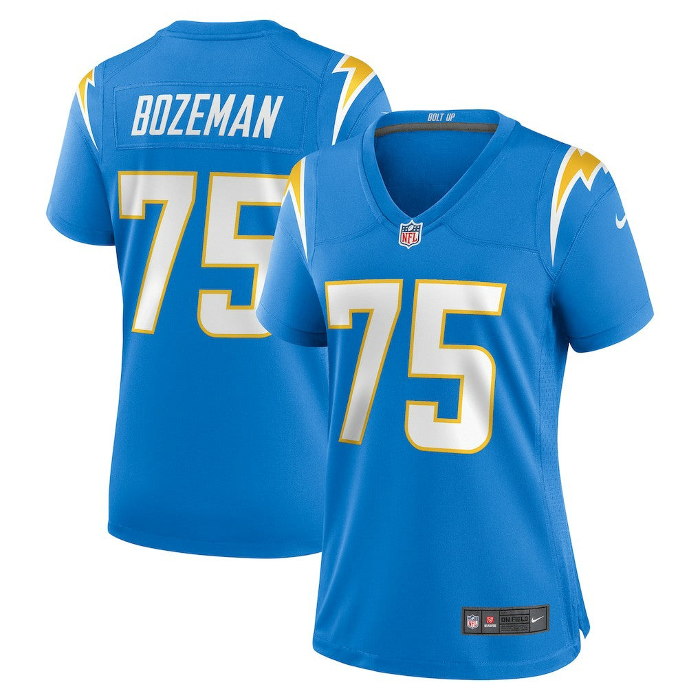 Bradley Bozeman Los Angeles Chargers Women's Game Jersey - Powder Blue Jerseys