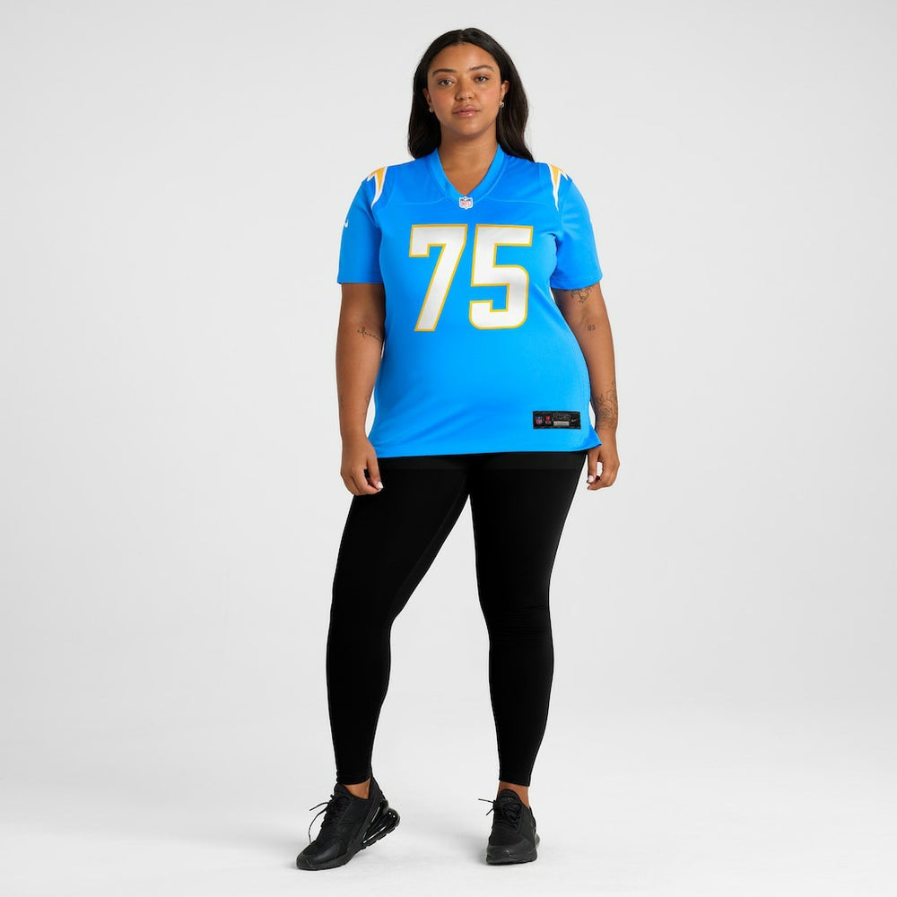 Bradley Bozeman Los Angeles Chargers Women's Game Jersey - Powder Blue Jerseys