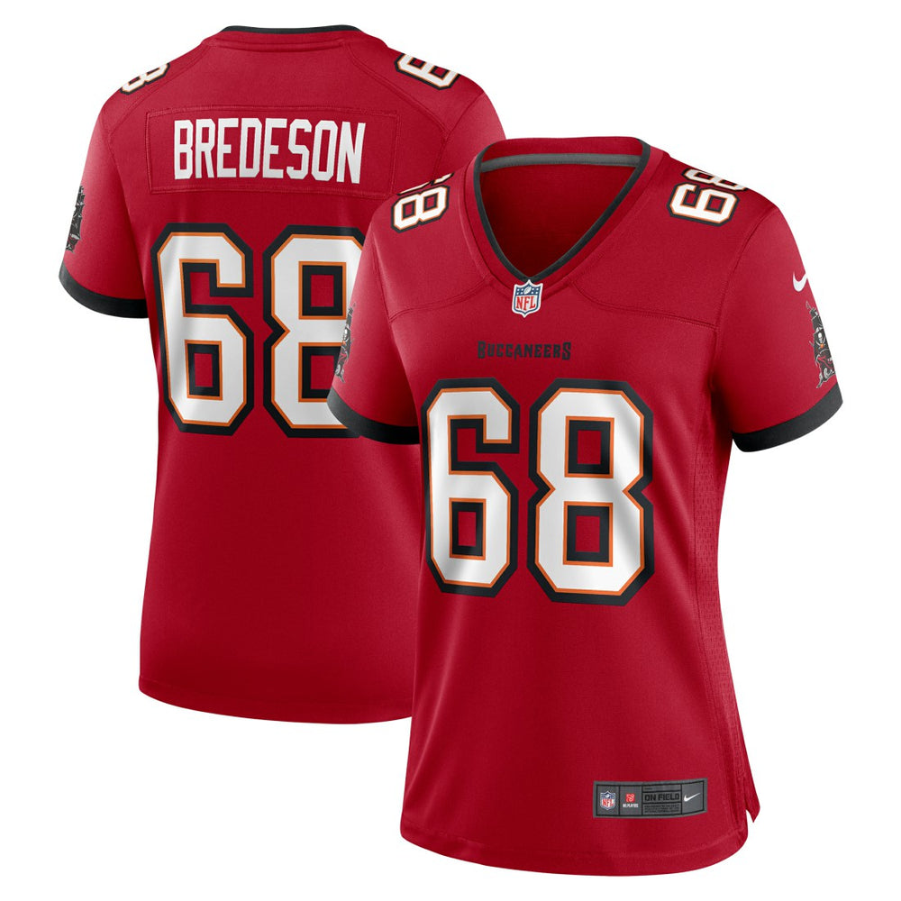 Ben Bredeson Tampa Bay Buccaneers Women's Game Jersey - Red Jerseys