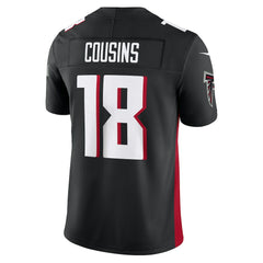 Kirk Cousins Atlanta Falcons Vapor F.U.S.E. Limited Jersey - Black Jerseys