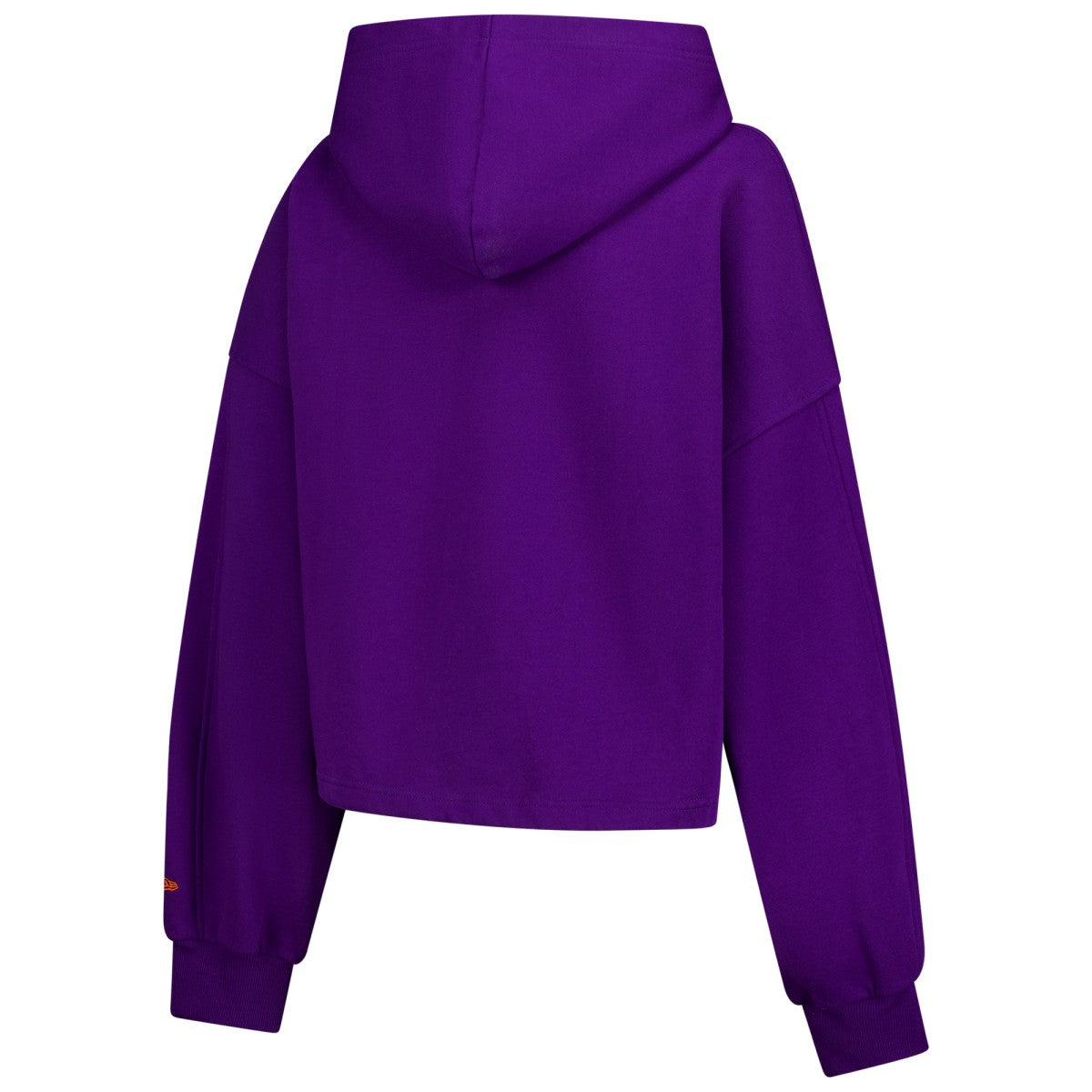 Phoenix Suns Women's 2024/25 City Edition Cropped Pullover Hoodie Purple - New Era
