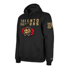 Toronto Raptors 2024/25 City Edition Chenille Heavyweight Pullover Hoodie Black - New Era