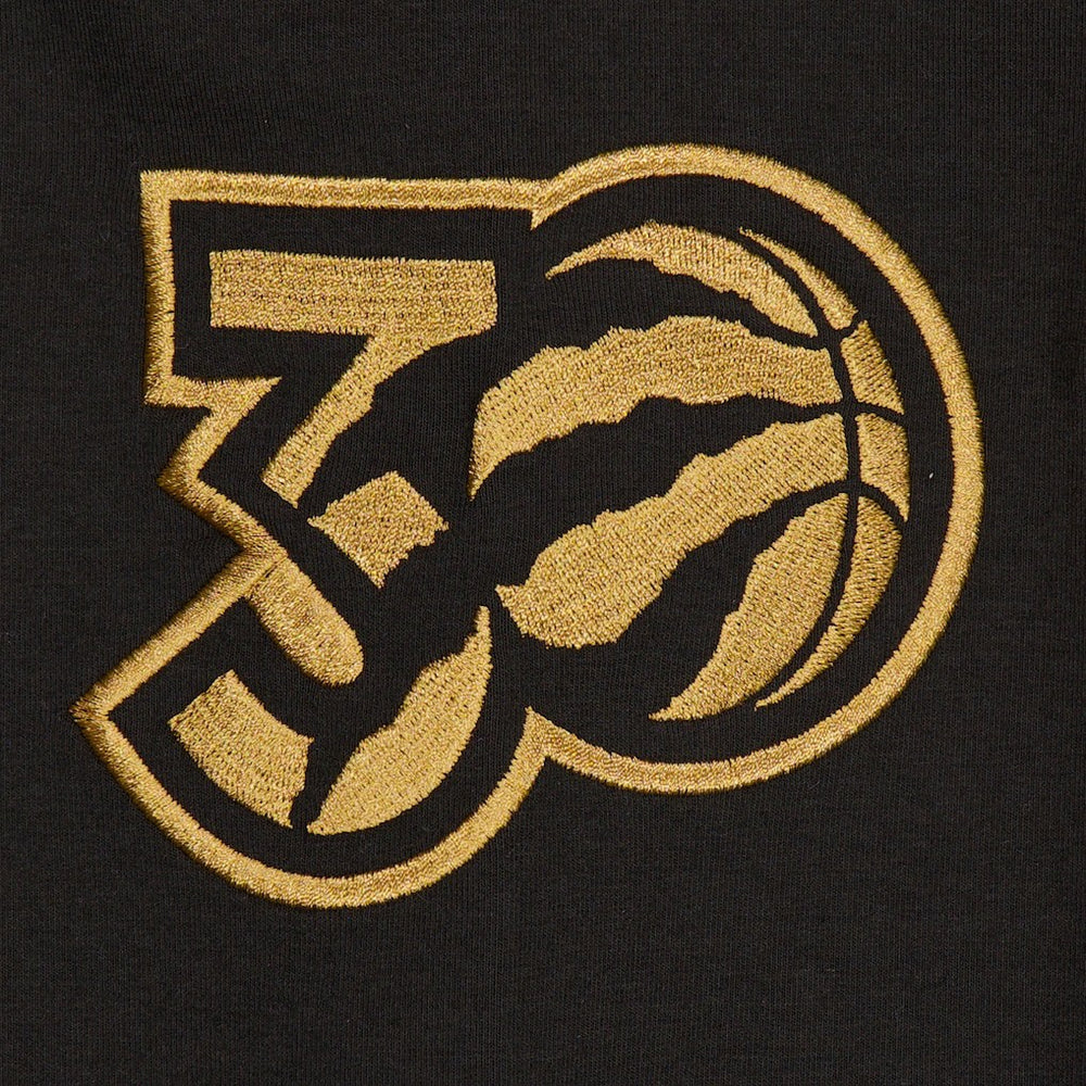 Toronto Raptors 2024/25 City Edition Chenille Heavyweight Pullover Hoodie Black - New Era