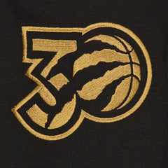 Toronto Raptors 2024/25 City Edition Chenille Heavyweight Pullover Hoodie Black - New Era