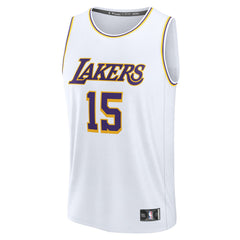 Austin Reaves Los Angeles Lakers Fast Break Replica Player Jersey Association Edition White - Fanatics