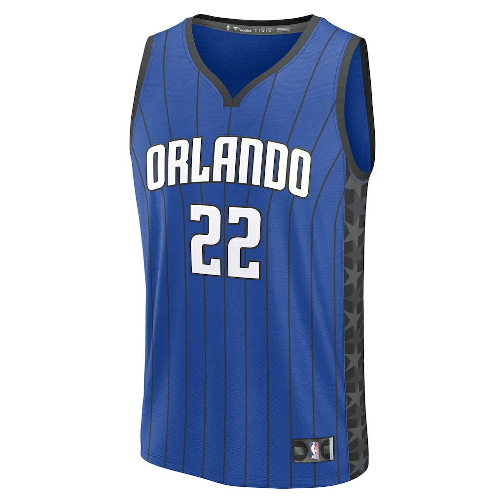 Franz Wagner Orlando Magic Fast Break Replica Player Jersey Statement Edition Blue - Fanatics