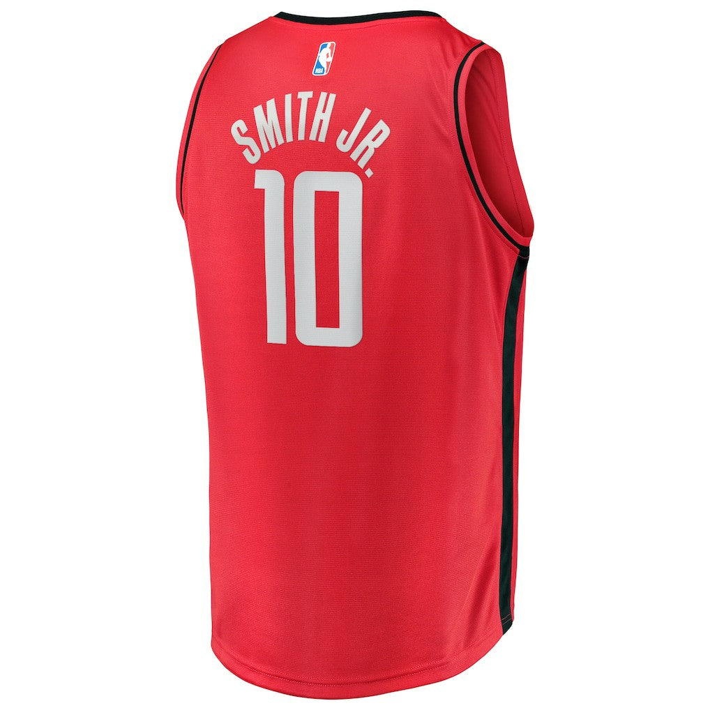Jabari Smith Jr. Houston Rockets Fast Break Replica Player Jersey Icon Edition Red - Fanatics