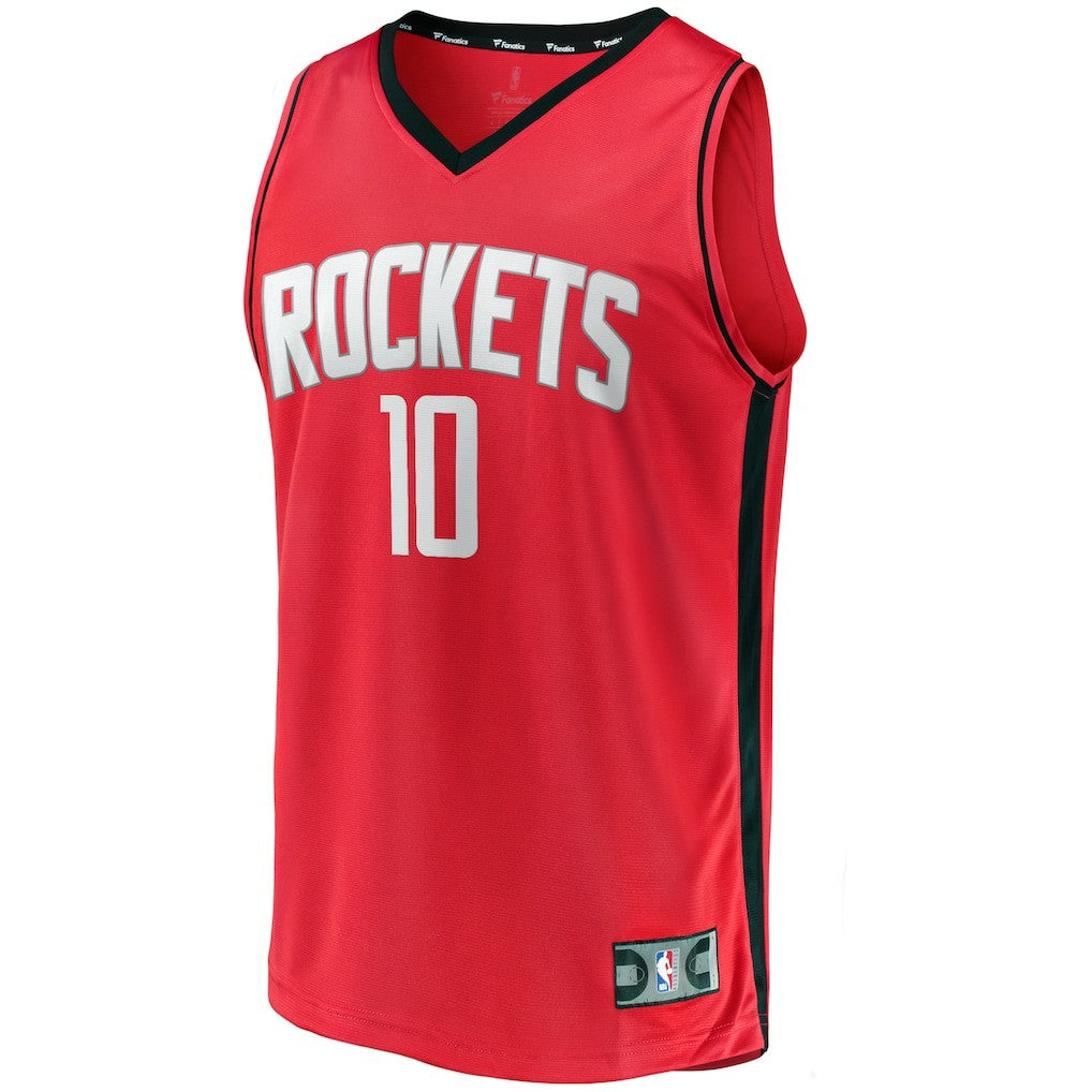 Jabari Smith Jr. Houston Rockets Youth Fast Break Replica Player Jersey Icon Edition Red - Fanatics