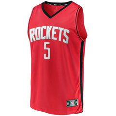 Fred VanVleet Houston Rockets Fast Break Replica Player Jersey Icon Edition Red - Fanatics