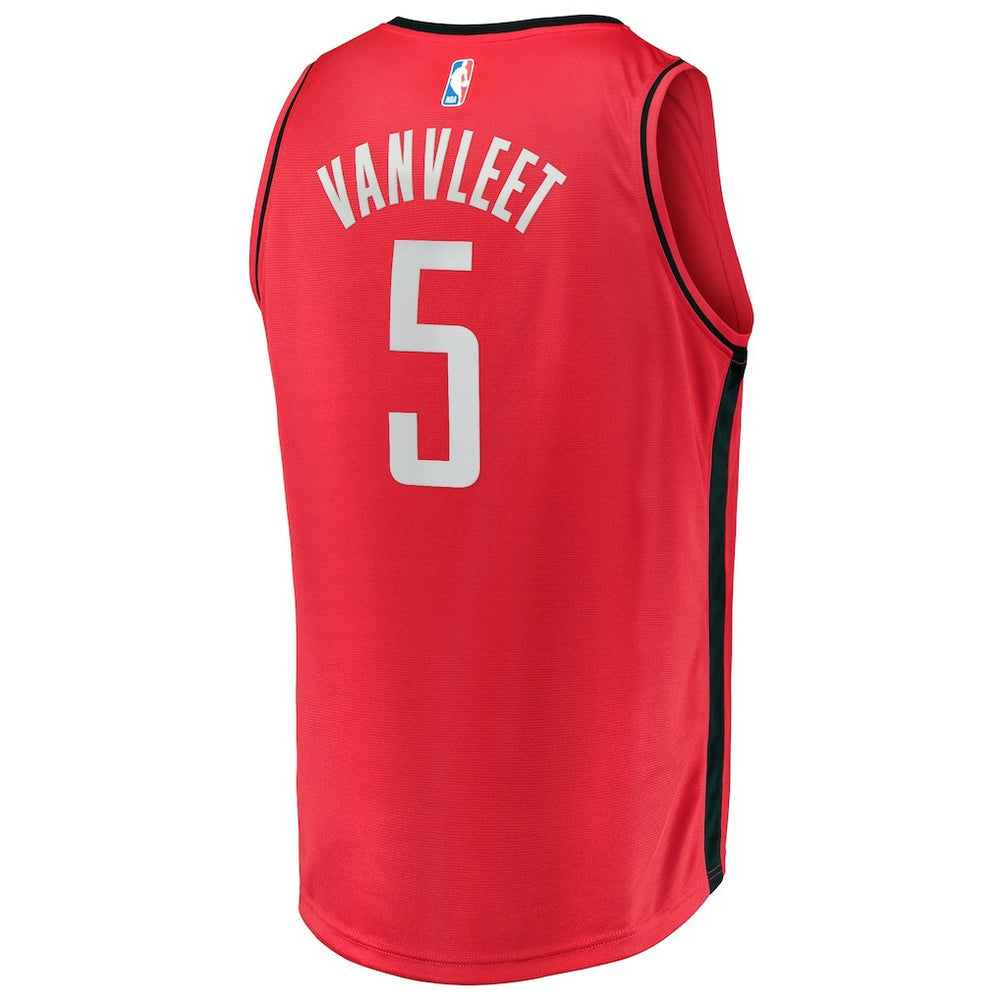 Fred VanVleet Houston Rockets Fast Break Replica Player Jersey Icon Edition Red - Fanatics