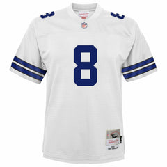 Troy Aikman Dallas Cowboys Youth 1992 Legacy Jersey - White Jerseys