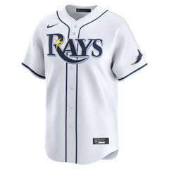 Junior Caminero Tampa Bay Rays Nike Youth Home Limited Player Jersey - White Jerseys