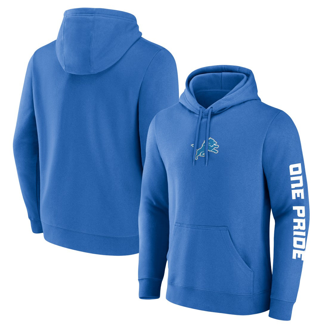 Detroit Lions One Pride Hoodie - Blue Hoodies