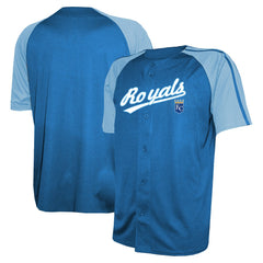 Kansas City Royals Stitches Team Raglan Jersey - Royal Jerseys