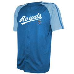 Kansas City Royals Stitches Team Raglan Jersey - Royal Jerseys