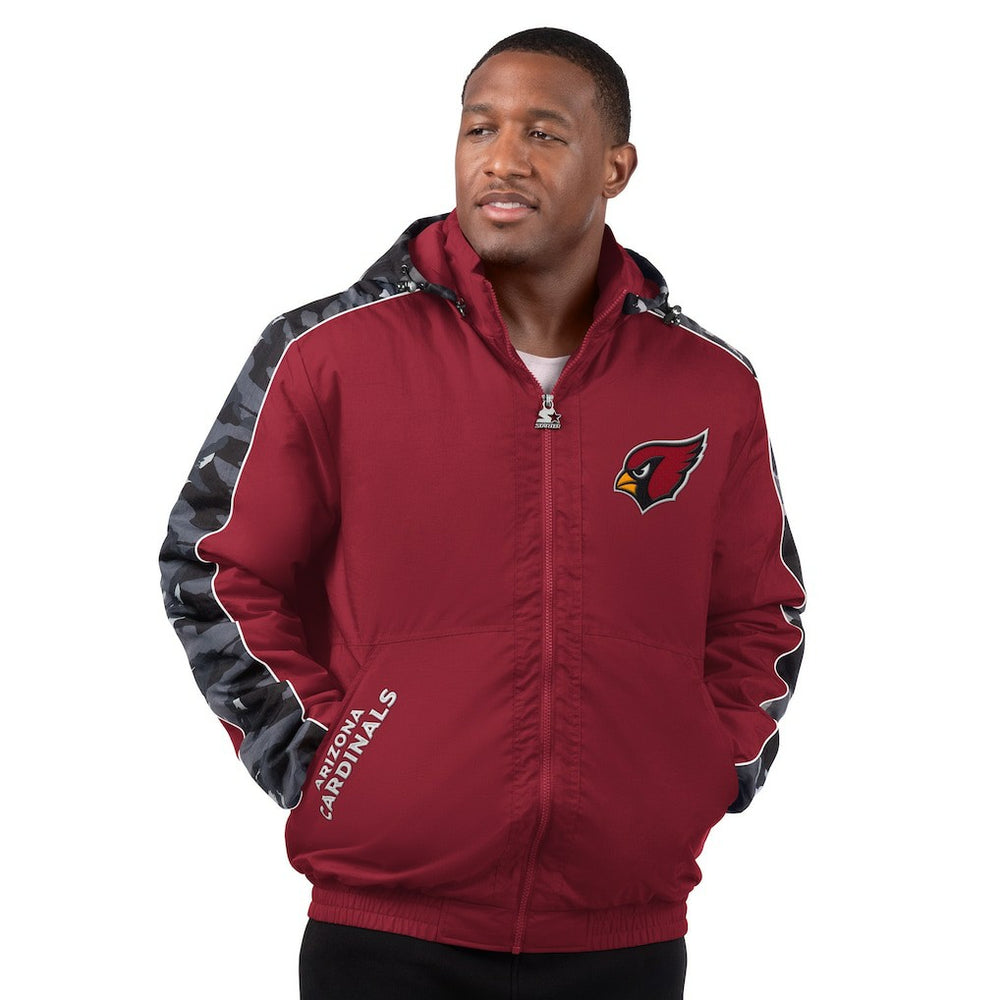 Arizona Cardinals Starter Thursday Night Gridiron Full-Zip Jacket - Cardinal Jackets