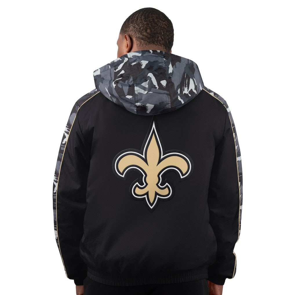 New Orleans Saints Starter Thursday Night Gridiron Full-Zip Jacket - Black Jackets