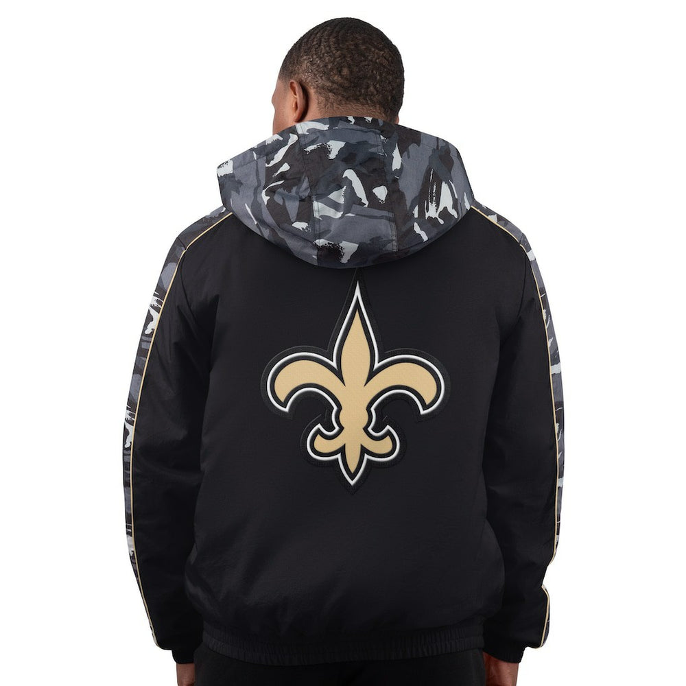 New Orleans Saints Starter Thursday Night Gridiron Full-Zip Jacket - Black Jackets