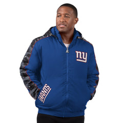 New York Giants Starter Thursday Night Gridiron Full-Zip Jacket - Royal Jackets