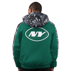 New York Jets Starter Thursday Night Gridiron Full-Zip Jacket - Green Jackets