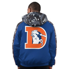 Denver Broncos Starter Thursday Night Gridiron Full-Zip Hoodie Jacket - Navy Hoodies
