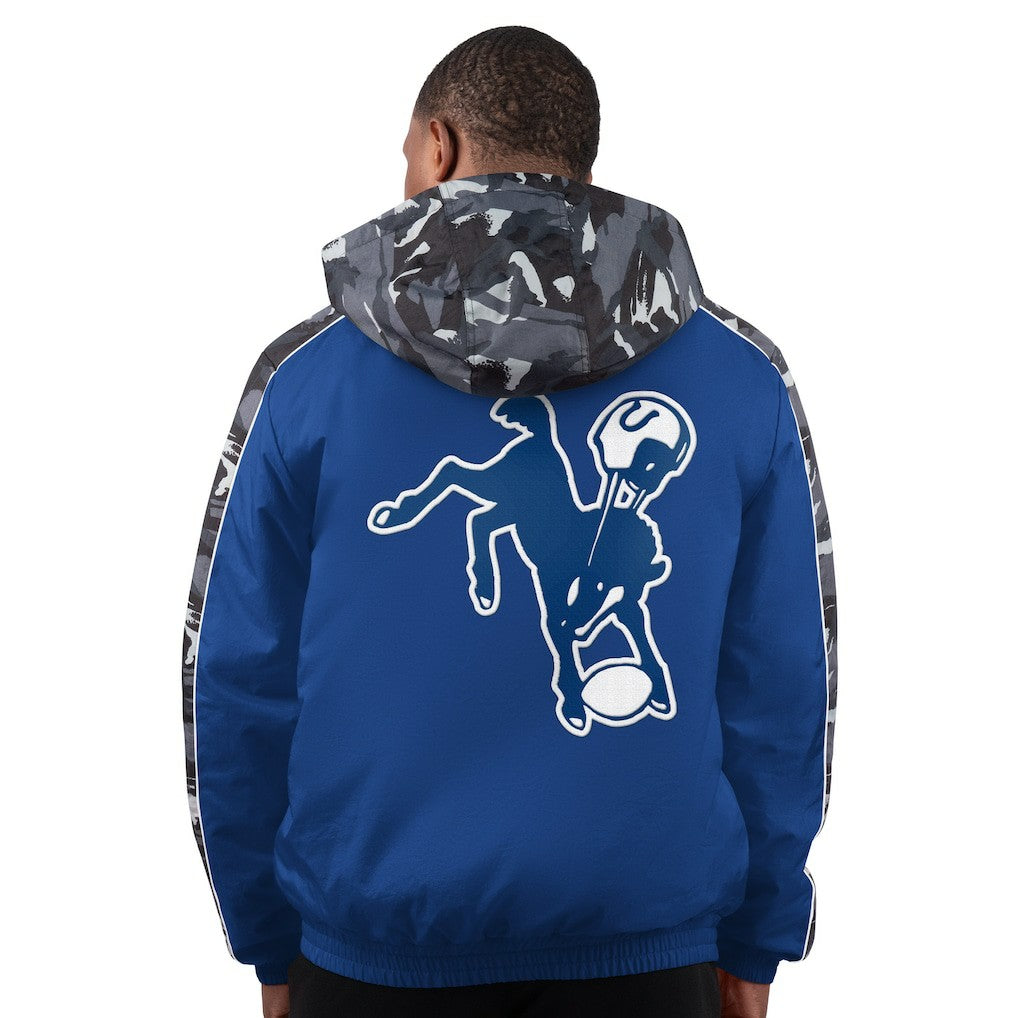 Indianapolis Colts Starter Thursday Night Gridiron Full-Zip Hoodie Jacket - Royal Hoodies
