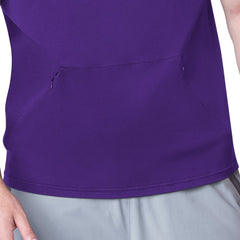 Minnesota Vikings MSX by Michael Strahan Action Sleeveless Pullover Hoodie - Purple Hoodies