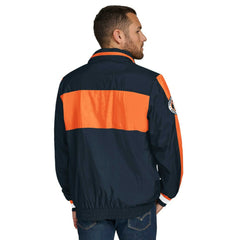 Chicago Bears Tommy Hilfiger Gael Lightweight Half-Zip Pullover Hoodie Jacket - Navy Hoodies