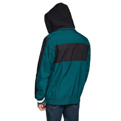 Philadelphia Eagles Tommy Hilfiger Gael Lightweight Half-Zip Hoodie Jacket - Green Hoodies