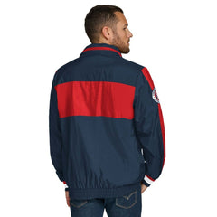 New England Patriots Tommy Hilfiger Gael Lightweight Half-Zip Hoodie Jacket - Navy Hoodies
