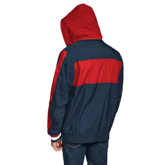 New England Patriots Tommy Hilfiger Gael Lightweight Half-Zip Hoodie Jacket - Navy Hoodies