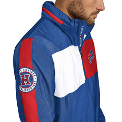 Buffalo Bills Tommy Hilfiger Gael Lightweight Half-Zip Hoodie Jacket - Royal Hoodies