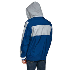 Indianapolis Colts Tommy Hilfiger Gael Lightweight Half-Zip Pullover Hoodie Jacket - Royal Hoodies
