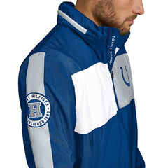 Indianapolis Colts Tommy Hilfiger Gael Lightweight Half-Zip Pullover Hoodie Jacket - Royal Hoodies