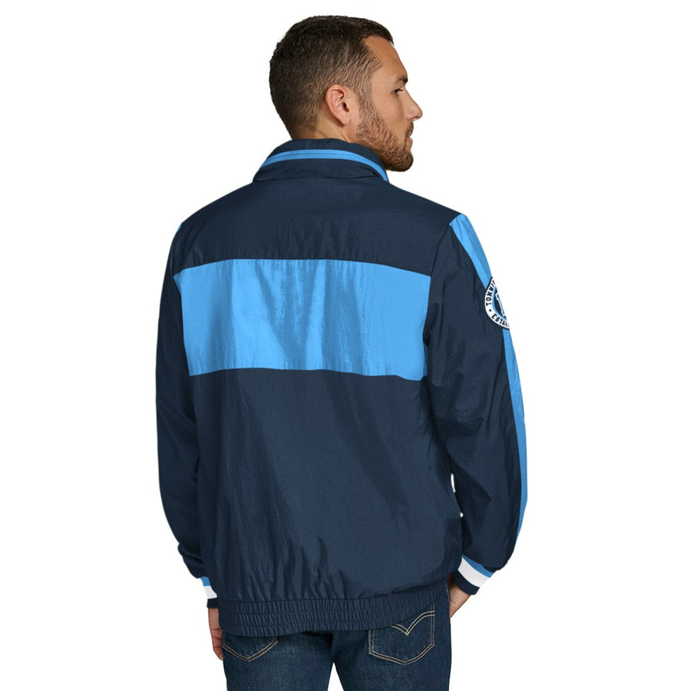 Tennessee Titans Tommy Hilfiger Gael Lightweight Half-Zip Hoodie Jacket - Navy Hoodies