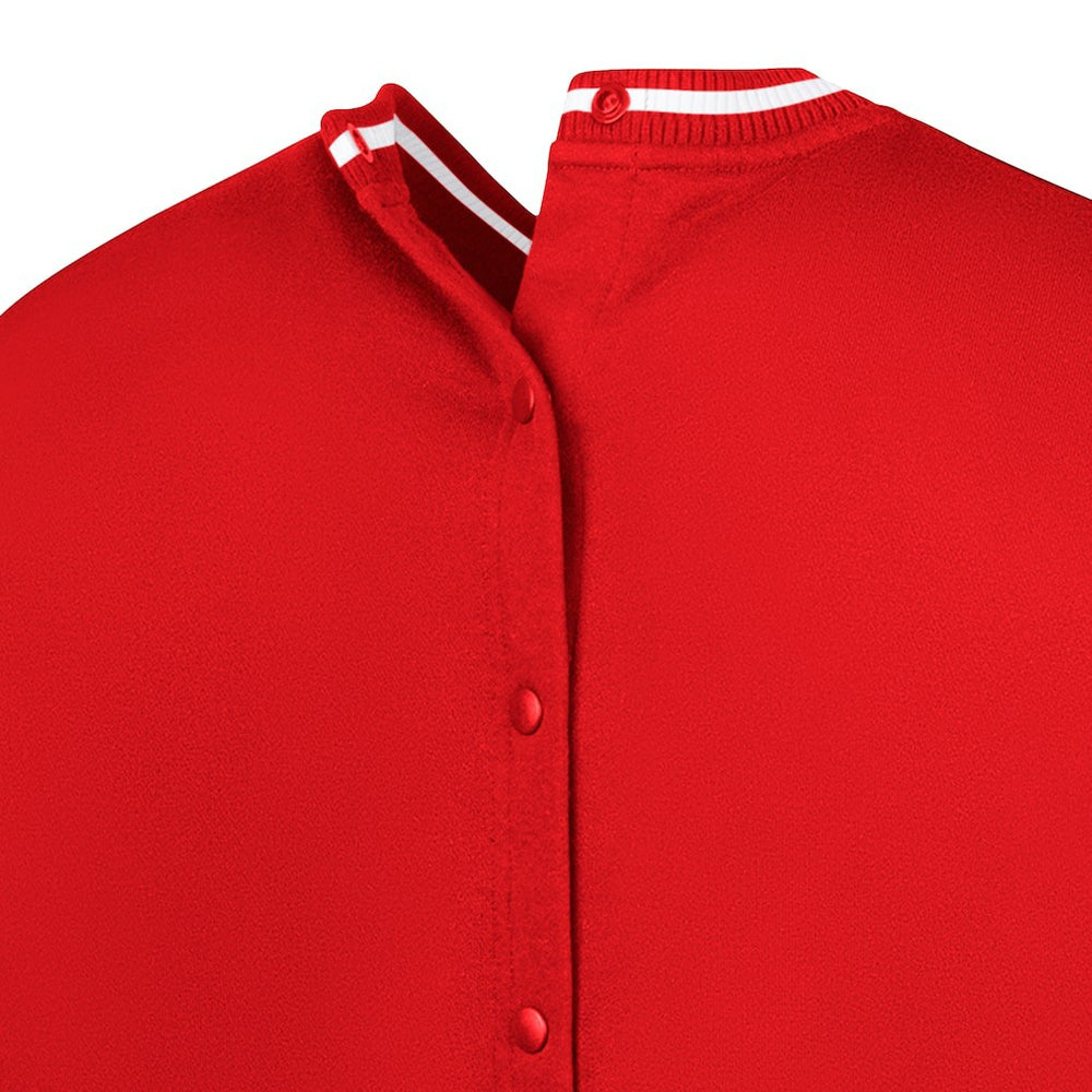 San Francisco 49ers G-III Sports by Carl Banks Adaptive Blocker Fleece Pullover Sweatshirt - Scarlet Pullover
