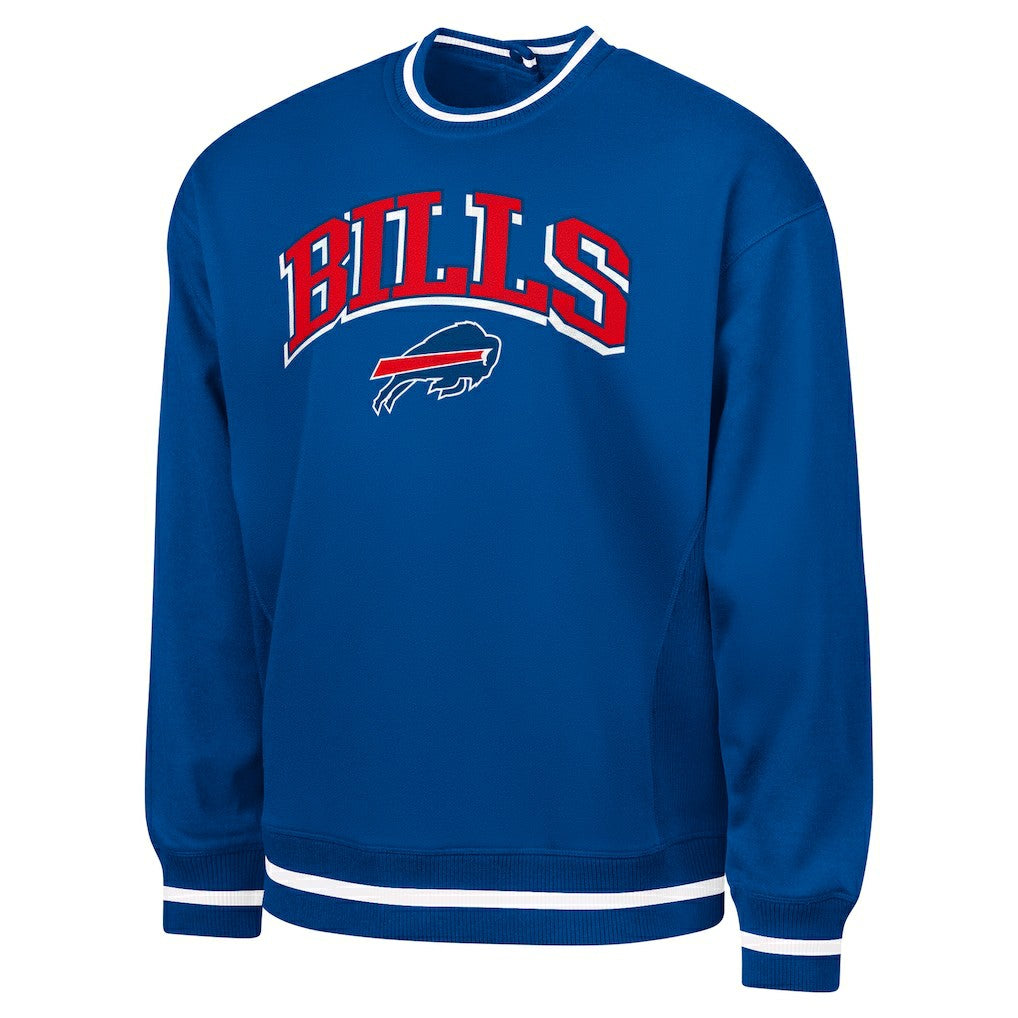 Buffalo Bills G-III Sports by Carl Banks Adaptive Blocker Fleece Pullover Sweatshirt - Royal Pullover