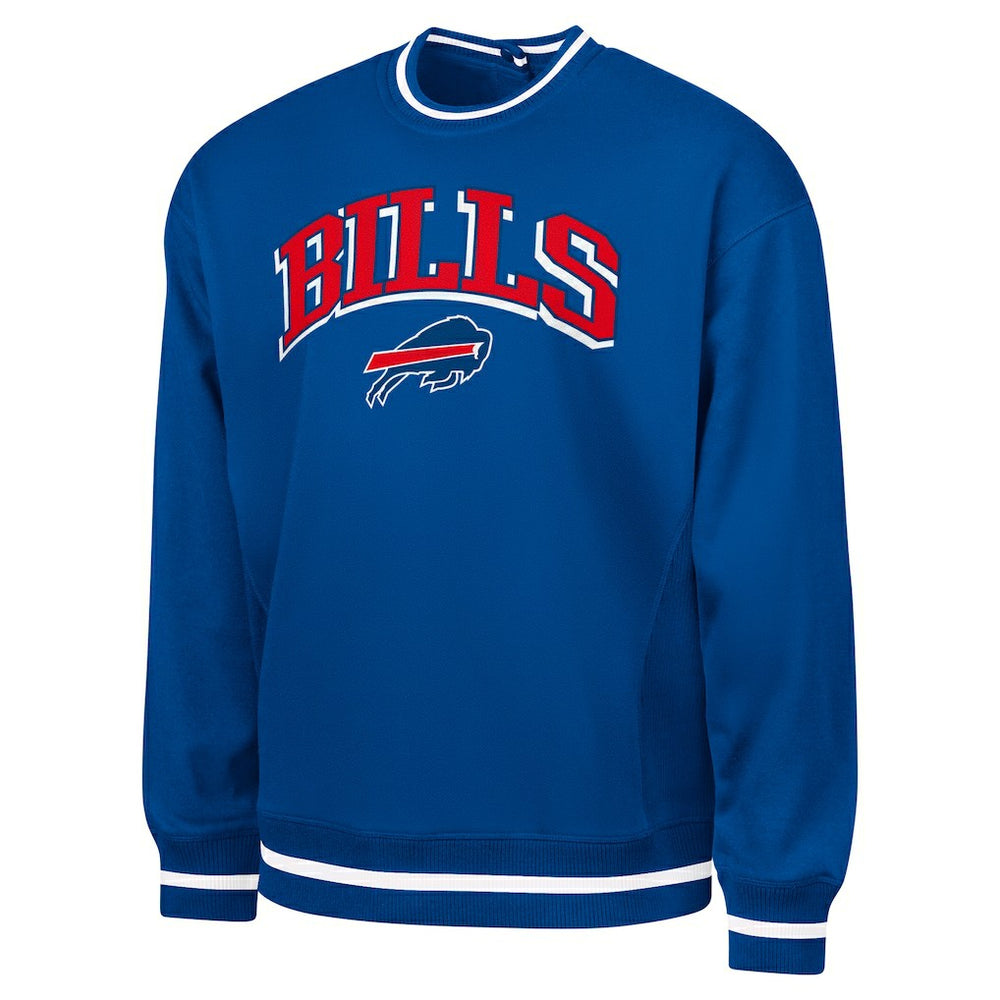 Buffalo Bills G-III Sports by Carl Banks Adaptive Blocker Fleece Pullover Sweatshirt - Royal Pullover