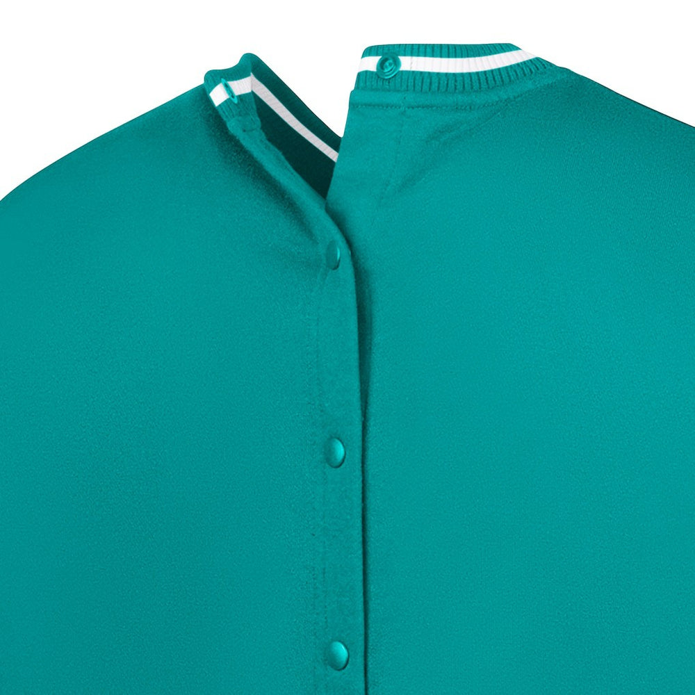Miami Dolphins G-III Sports by Carl Banks Adaptive Blocker Fleece Pullover Sweatshirt - Aqua Pullover