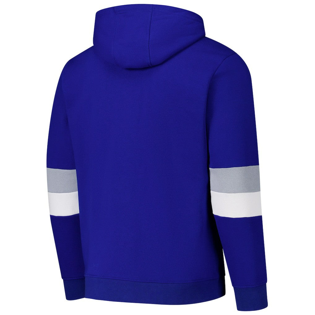 Indianapolis Colts G-III Sports by Carl Banks Adaptive Faceoff Pullover Hoodie - Royal/Silver Hoodies