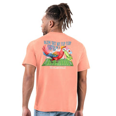 Cleveland Browns Margaritaville Flip Flop T-Shirt - Orange T-shirts